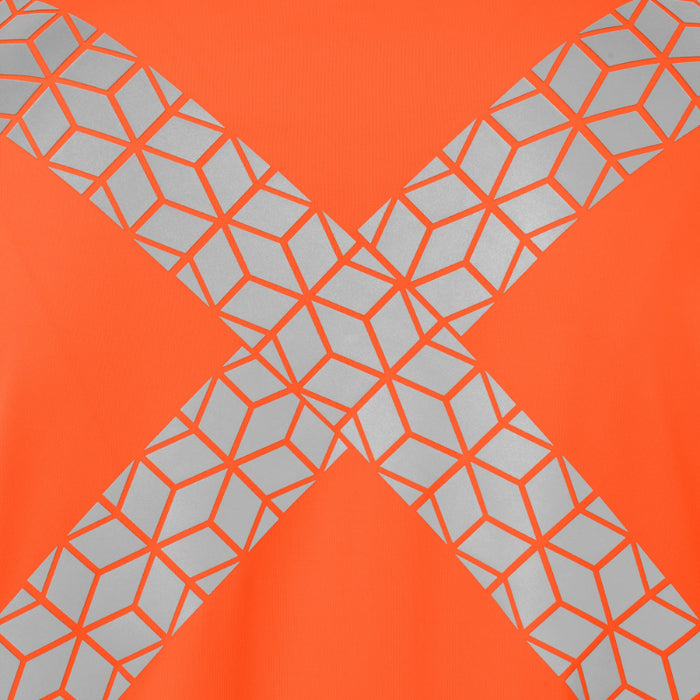 Ironwear® High Visibility Long Sleeve Shirt - ANSI Class 3 Type R - Orange - 7146