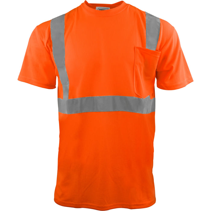 Ironwear® High Visibility Short Sleeve Safety Shirt - ANSI Class 2 - 1805