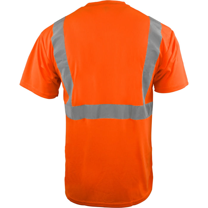 Ironwear® High Visibility Short Sleeve Safety Shirt - ANSI Class 2 - 1805