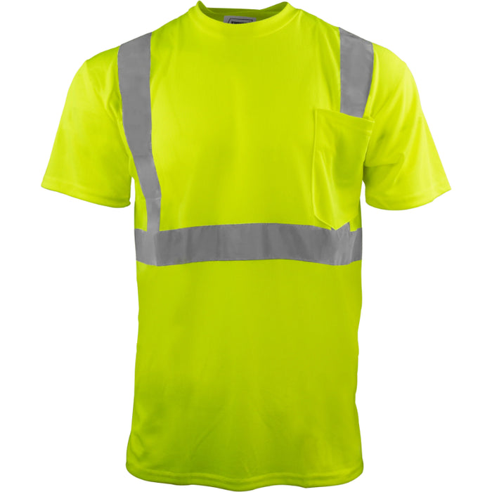 Ironwear® High Visibility Short Sleeve Safety Shirt - ANSI Class 2 - 1805