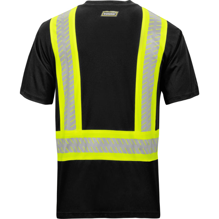 Ironwear® High Visibility Short Sleeve Safety T-Shirt - ANSI Class 1 Type O - 1207B
