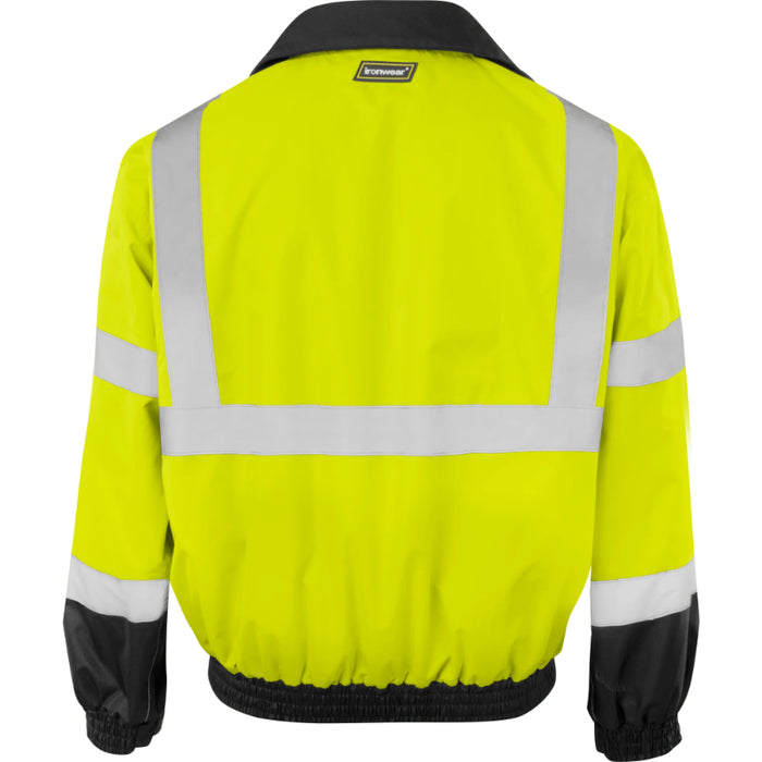 Ironwear® High Visibility Two Tone Bomber Jacket - ANSI Class 3 - Type R - 6400