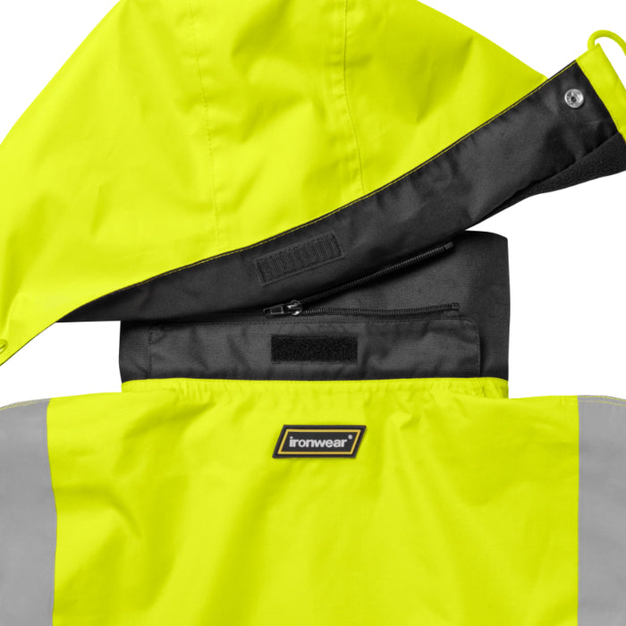 Ironwear® High Visibility Two Tone Bomber Jacket - ANSI Class 3 - Type R - 6400