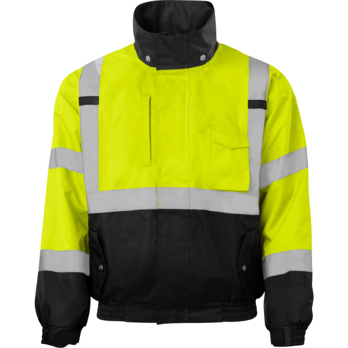 Ironwear® High Visibility Two Tone Bomber Jacket - ANSI Class 3 - Type R - 6400