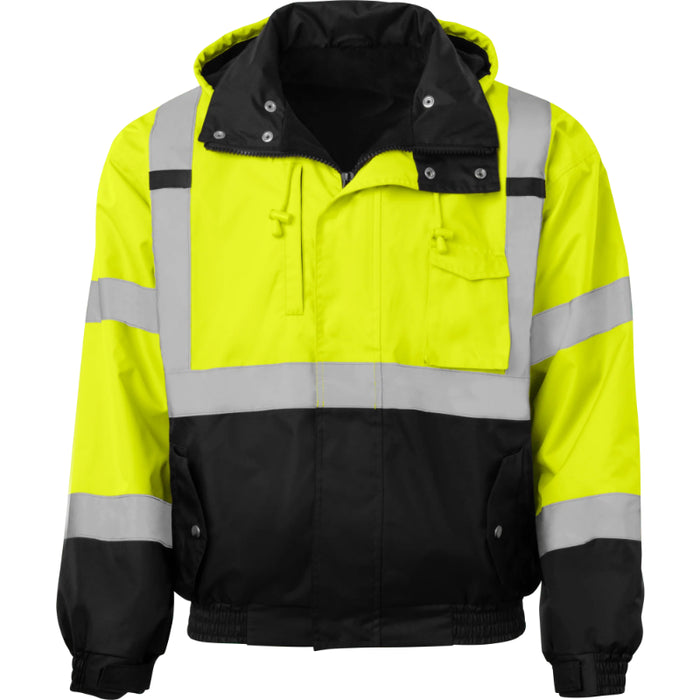 Ironwear® High Visibility Two Tone Bomber Jacket - ANSI Class 3 - Type R - 6400