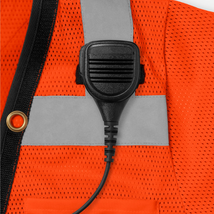 Ironwear® High Visibility Women's X-Back Safety Vest - ANSI Class - 3 Type R - 1155-Z-RD-CID-X