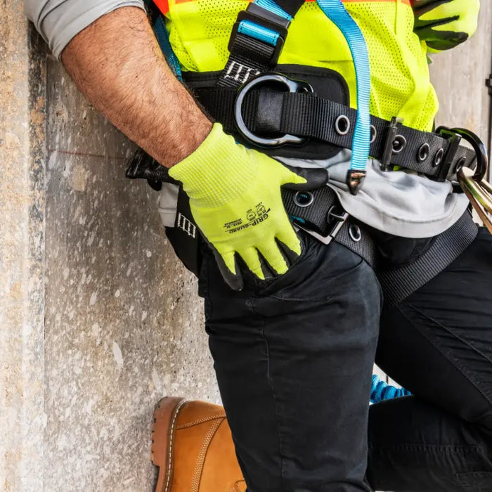 Ironwear® Nitrile Palm Coated Cut Resistant Gloves - ANSI Cut Level - A4 - 12 Pcs Pack - 4918
