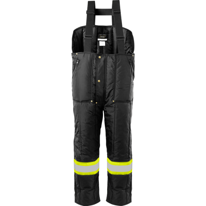 Ironwear® Quilted Insulated Workwear Bib Overalls - Black - 6940-B