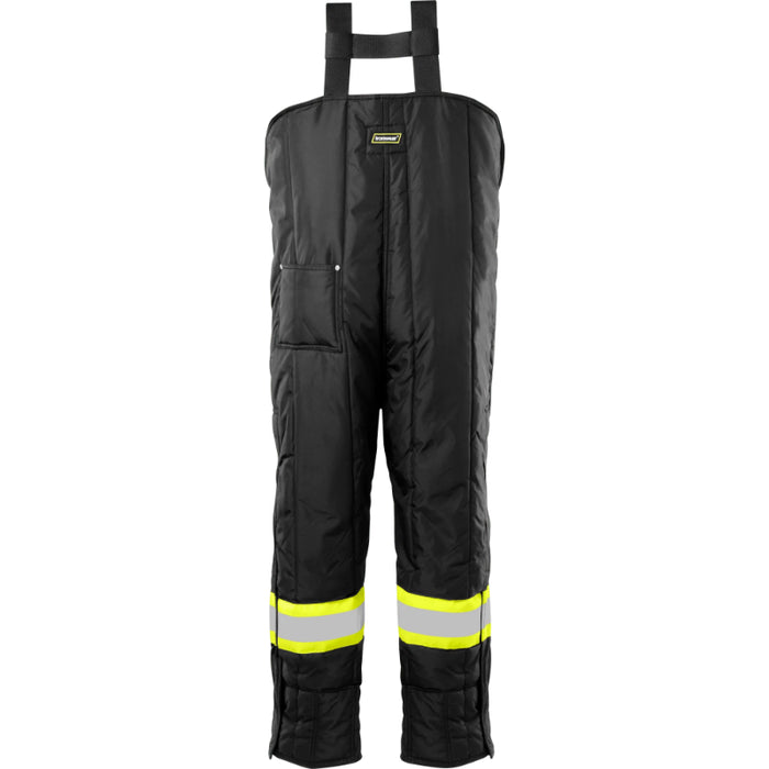 Ironwear® Quilted Insulated Workwear Bib Overalls - Black - 6940-B