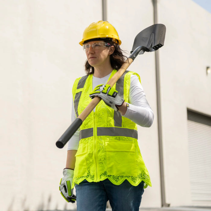 Ironwear® Women's High Visibility  Safety Vest - Type R - Class 2 - 1229-Z-RD