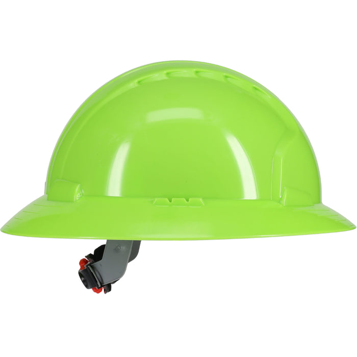 JSP® EVO® 6161 Ascend™ Full Brim Safety Helmet with HDPE Shell - 4-Point Chinstrap - 280-EV6161-CH