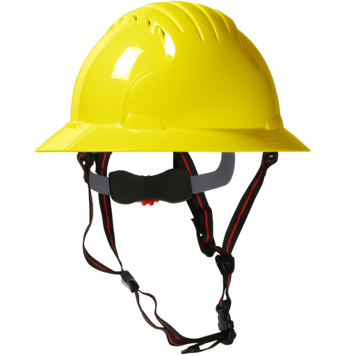 JSP® EVO® 6161 Ascend™ Vented - Full Brim Safety Helmet - HDPE Shell - 280-EV6161V-CH
