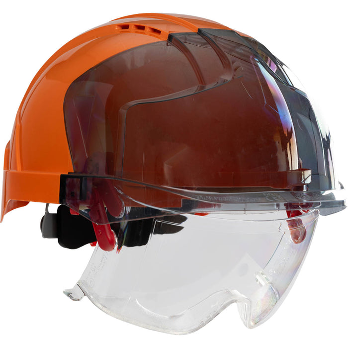 JSP® EVO® VISTAlens™ Vented Industrial Safety Helmet - ABS Shell - 280-EVLV