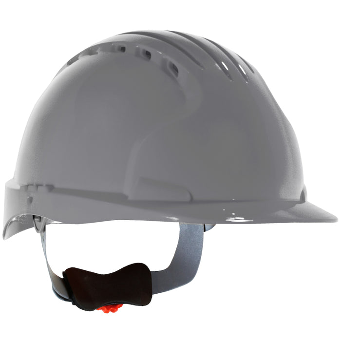 JSP® Evolution® Deluxe 6151 Standard Brim - Vented Hard Hat with HDPE Shell - 280-EV6151V
