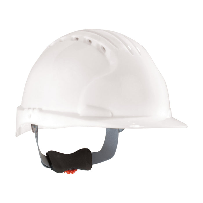 JSP® Evolution® Deluxe 6151 Standard Brim - Vented Hard Hat with HDPE Shell - 280-EV6151V