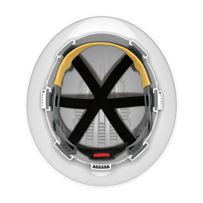 JSP® Evolution® Deluxe 6161 Full Brim Hard Hat - 6-Point Polyester Suspension - Vented - 280-EV6161V