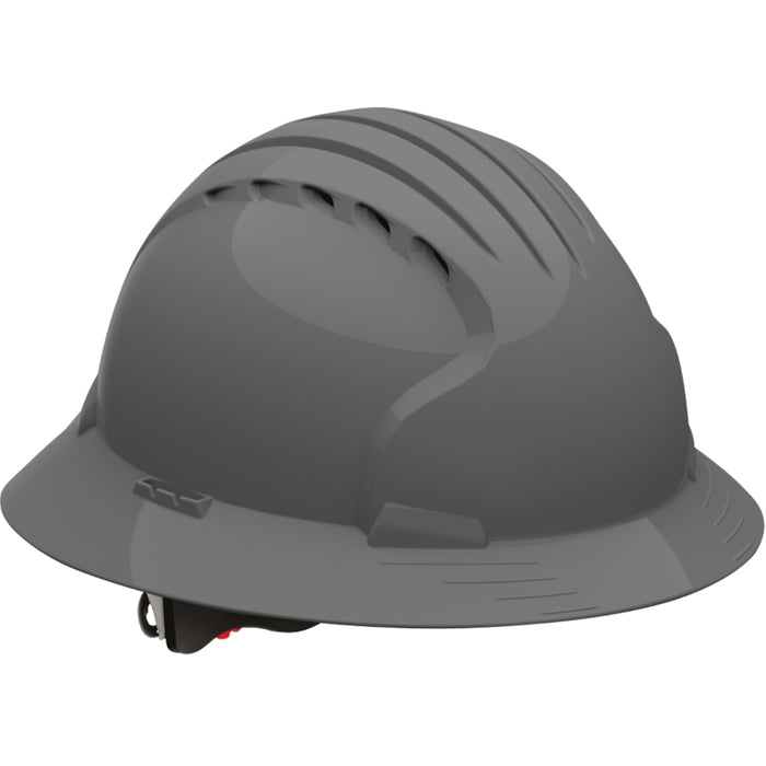 JSP® Evolution® Deluxe 6161 Full Brim Hard Hat - 6-Point Polyester Suspension - Vented - 280-EV6161V