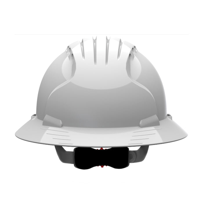 JSP® Evolution® Deluxe 6161 Full Brim Hard Hat - 6-Point Polyester Suspension - Vented - 280-EV6161V