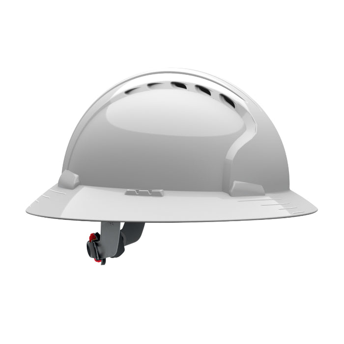 JSP® Evolution® Deluxe 6161 Full Brim Hard Hat - 6-Point Polyester Suspension - Vented - 280-EV6161V
