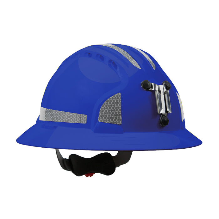 JSP® Evolution® Deluxe 6161 Full Brim Mining Hard Hat with HDPE Shell - 280-EV6161MCR2