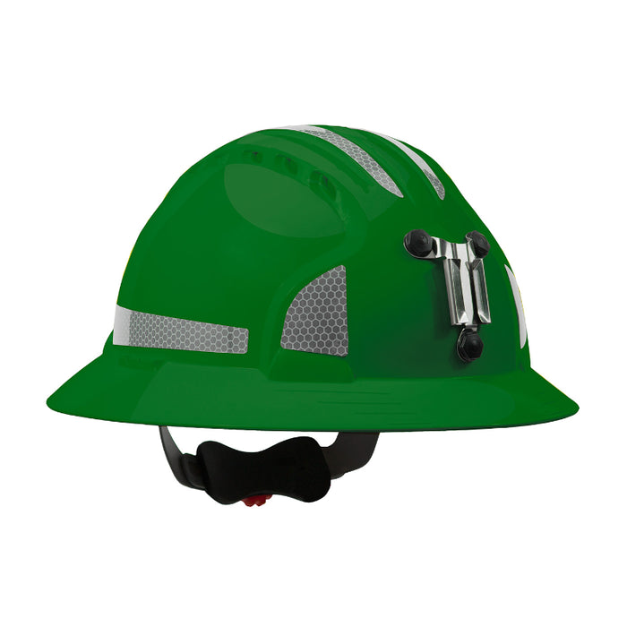 JSP® Evolution® Deluxe 6161 Full Brim Mining Hard Hat with HDPE Shell - 280-EV6161MCR2
