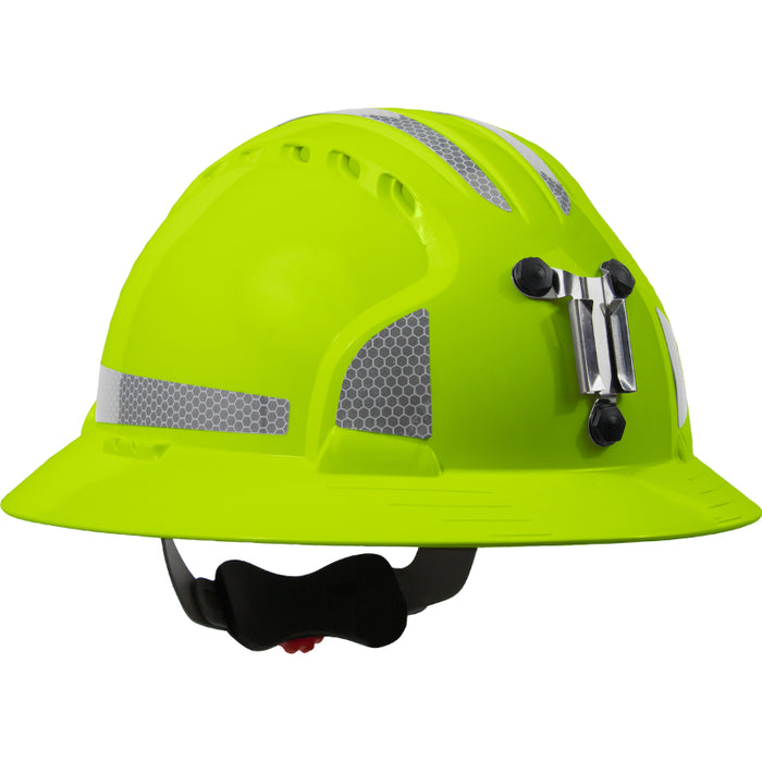 JSP® Evolution® Deluxe 6161 Full Brim Mining Hard Hat with HDPE Shell - 280-EV6161MCR2