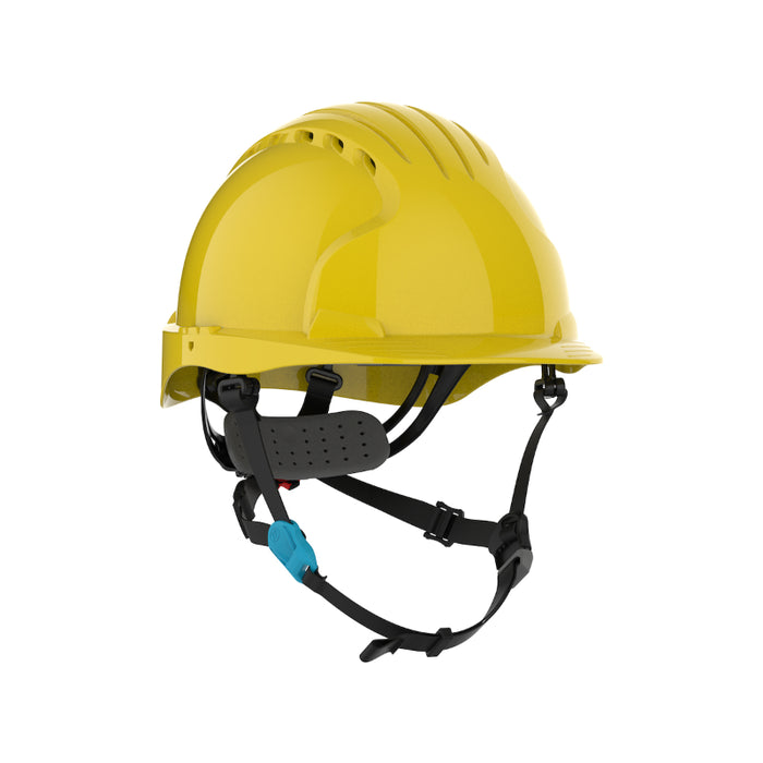 JSP® Evolution® Deluxe Cap Style Safety Helmet - Vented - 280-EV6252V-CH