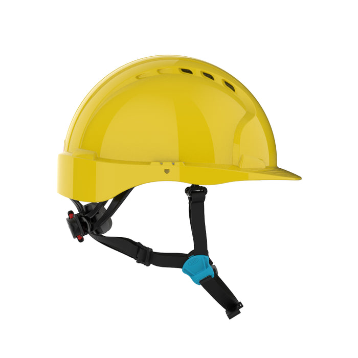 JSP® Evolution® Deluxe Cap Style Safety Helmet - Vented - 280-EV6252V-CH