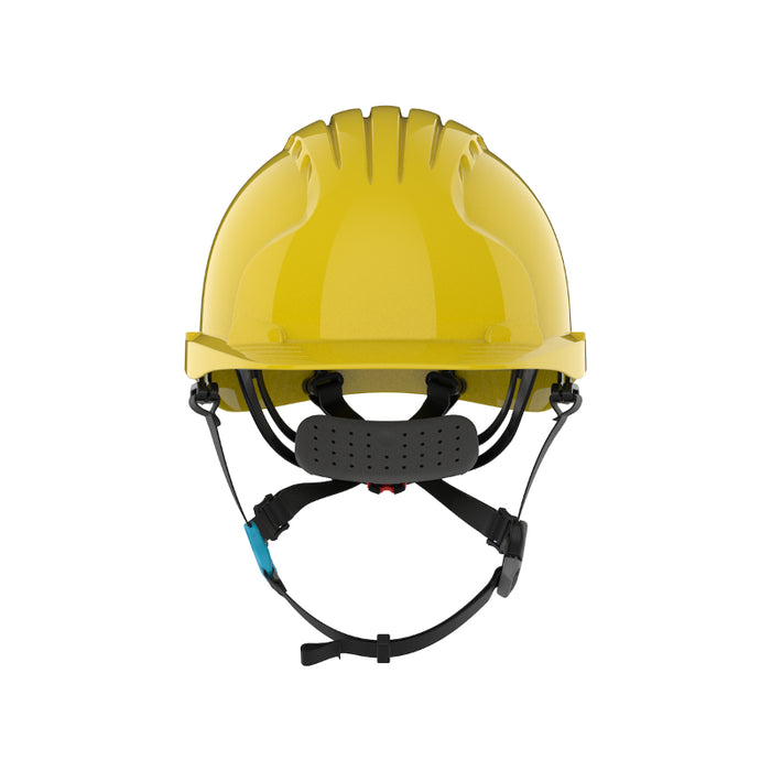 JSP® Evolution® Deluxe Cap Style Safety Helmet - Vented - 280-EV6252V-CH