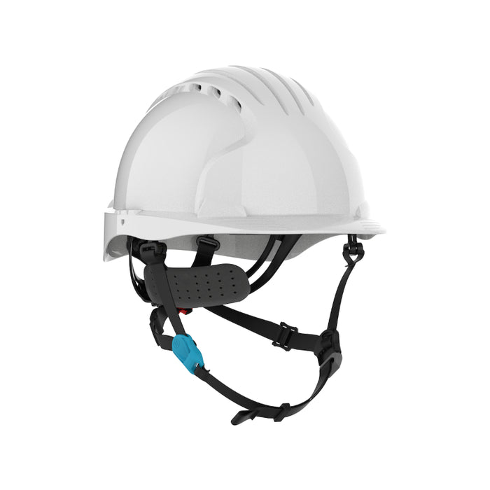 JSP® Evolution® Deluxe Cap Style Safety Helmet - Vented - 280-EV6252V-CH