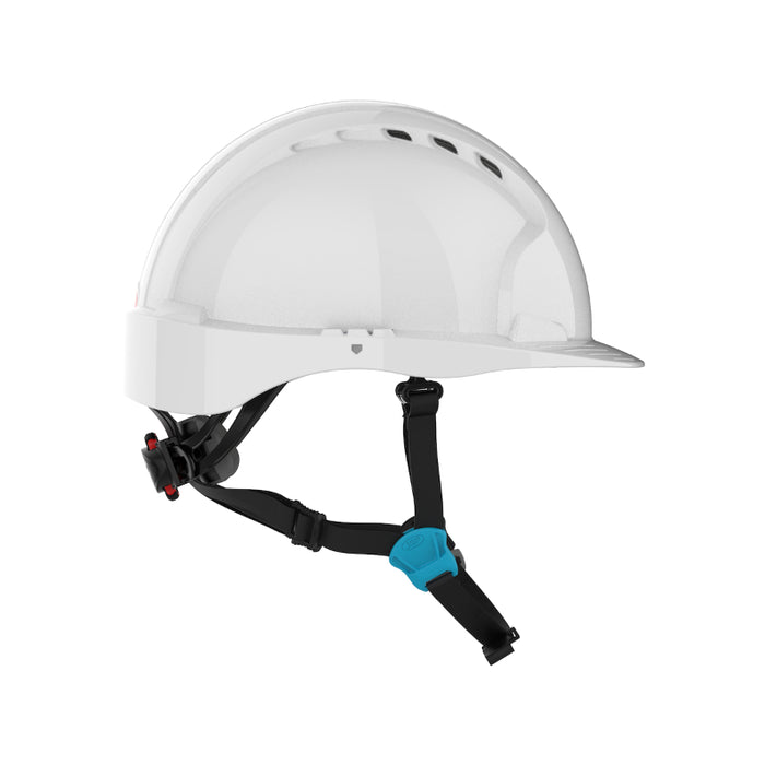 JSP® Evolution® Deluxe Cap Style Safety Helmet - Vented - 280-EV6252V-CH