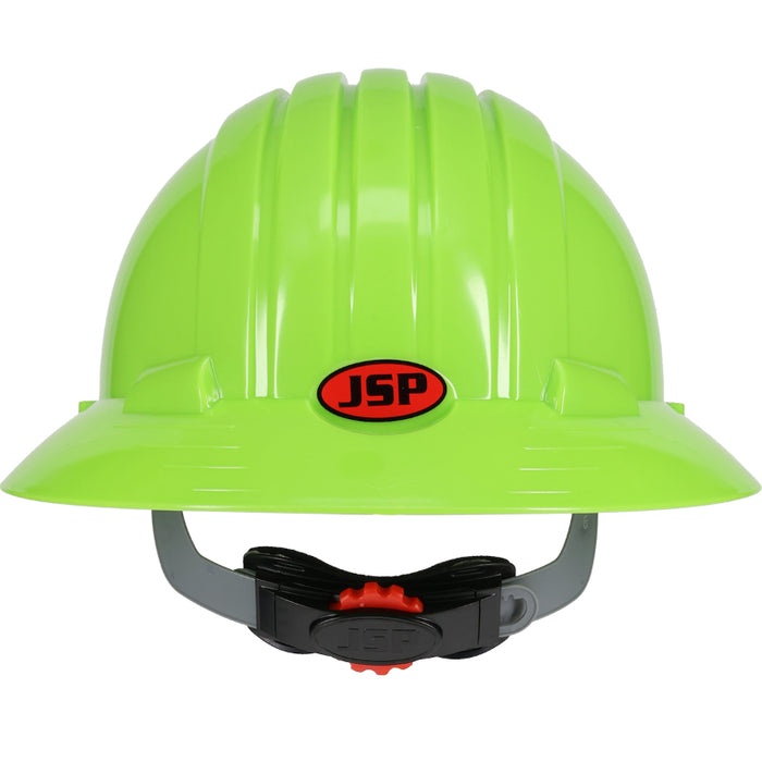 JSP® Evolution® Deluxe Full Brim Hard Hat - 6-Point Polyester Suspension - 280-EV6161