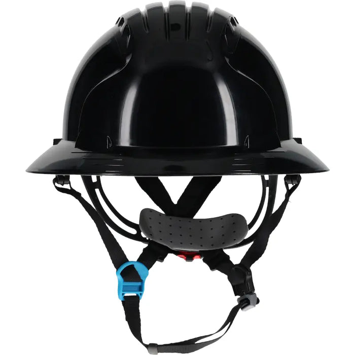 JSP® Evolution® Deluxe Full Brim Safety Helmet - 4 Point adjustable chinstrap - 280-EV6262-CH