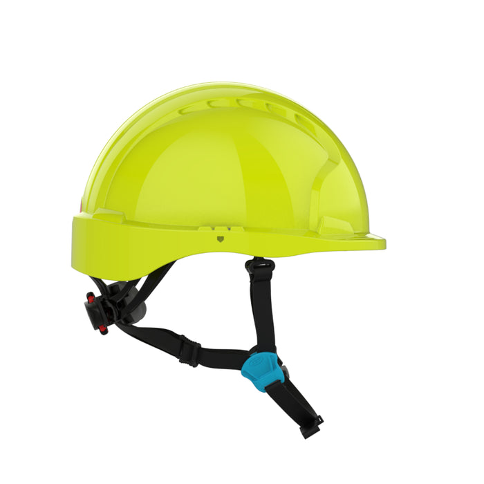 JSP® Evolution® Deluxe Short Brim Safety Helmet - 4-Point Chinstrap - 280-EV6252S-CH