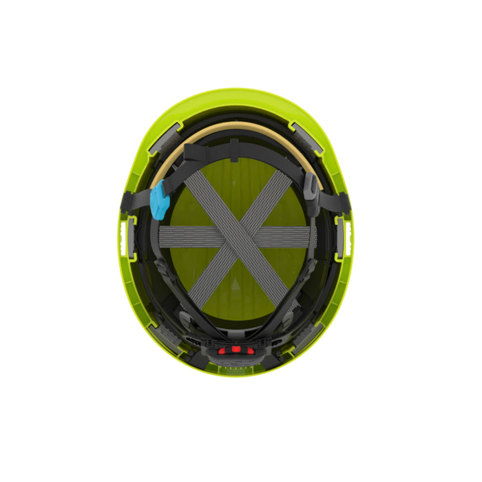 JSP® Evolution® Deluxe Short Brim Safety Helmet - 4-Point Chinstrap - 280-EV6252S-CH