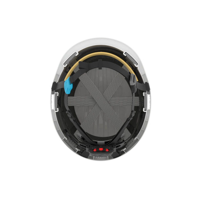 JSP® Evolution® Deluxe Short Brim Safety Helmet - 4-Point Chinstrap - 280-EV6252S-CH