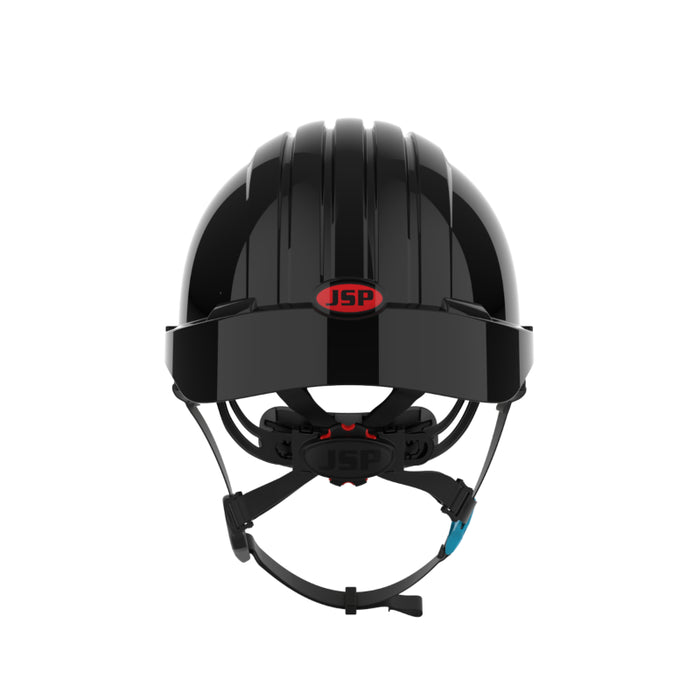 JSP® Evolution® Deluxe Short Brim Vented Safety Helmet - ANSI Class C - 280-EV6252SV-CH
