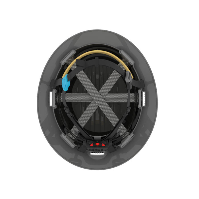 JSP® Evolution® Full Brim Vented Hard Hat - 6 Point Suspension - 280-EV6262V-CH