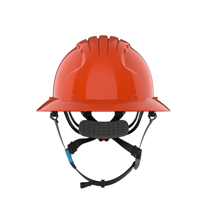 JSP® Evolution® Full Brim Vented Hard Hat - 6 Point Suspension - 280-EV6262V-CH