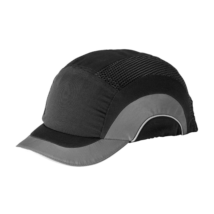 JSP® HardCap A1+™ Baseball Style Bump Cap - HDPE Protective Liner - Short Brim - 282-ABS150