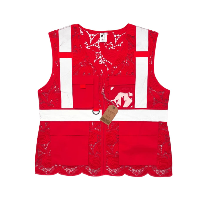 Lace Safety Vest® Women's Class 2 Four Pockets Zipper Vest - VEST002