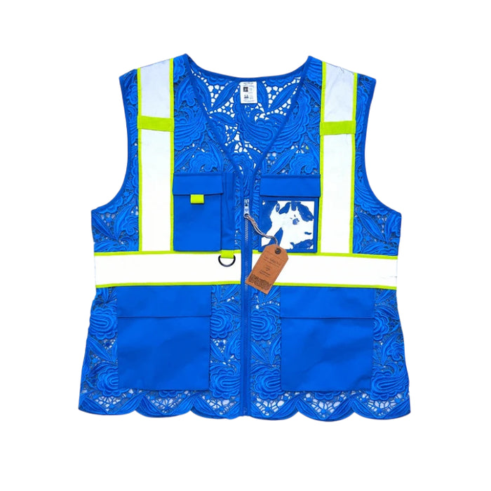 Lace Safety Vest® Women's Class 2 Four Pockets Zipper Vest - VEST002