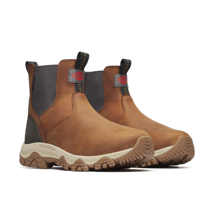 Merrell® Men's 6" Moab Vertex LX Slip on Waterproof Soft Toe Work Boots - J008049