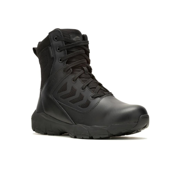 Merrell® Men's 8" Fullbench Tactical Zip Waterproof Soft Toe Shoes - J007847