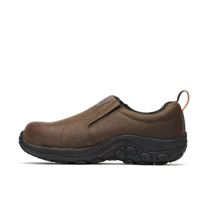 Merrell® Men's Jungle Moc Leather Composite Toe Waterproof Shoe - J099381
