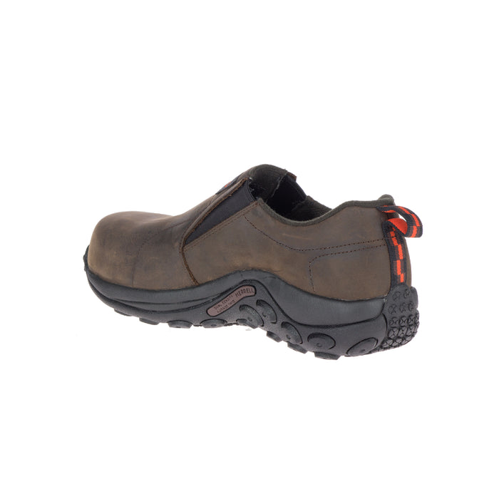 Merrell® Men's Jungle Moc Leather Composite Toe Waterproof Shoe - J099381