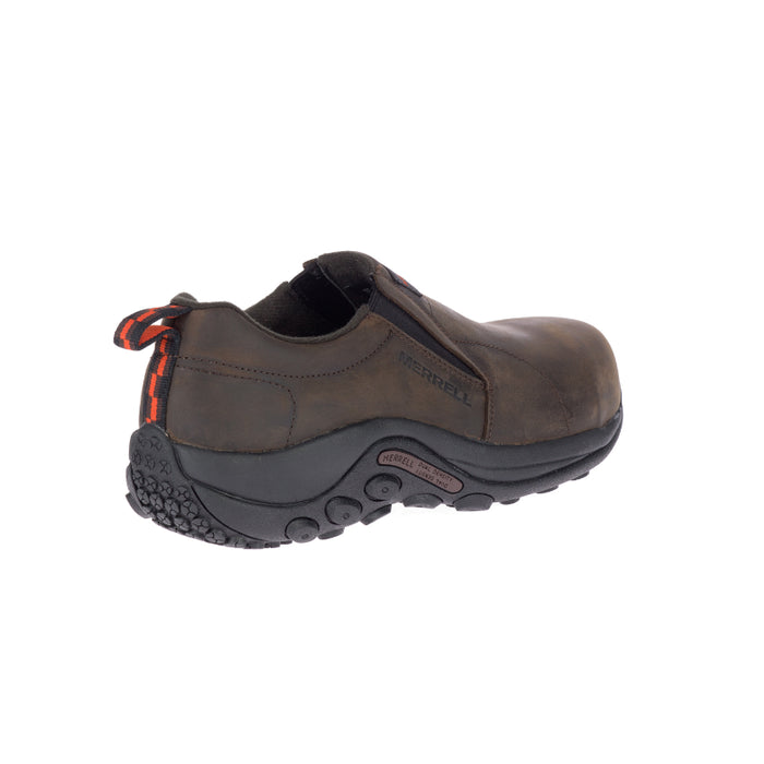 Merrell® Men's Jungle Moc Leather Composite Toe Waterproof Work Shoes