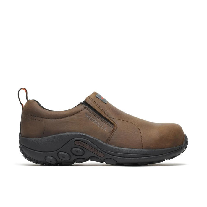 Merrell® Men's Jungle Moc Leather Composite Toe Waterproof Work Shoes