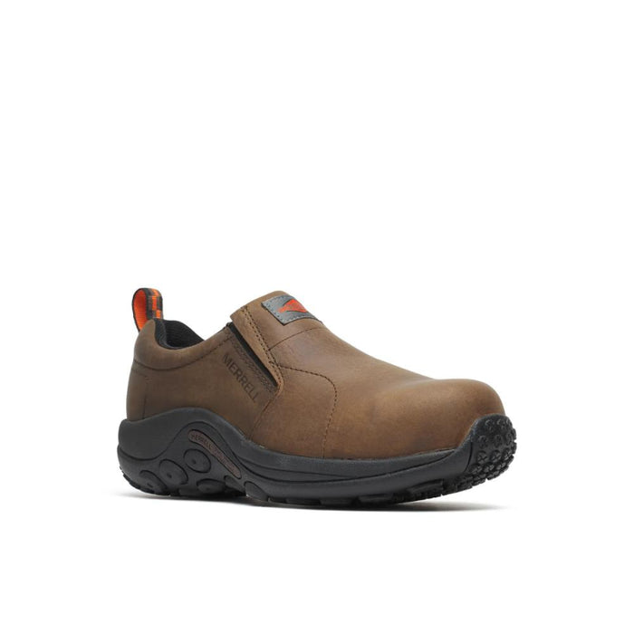 Merrell® Men's Jungle Moc Leather Composite Toe Waterproof Work Shoes