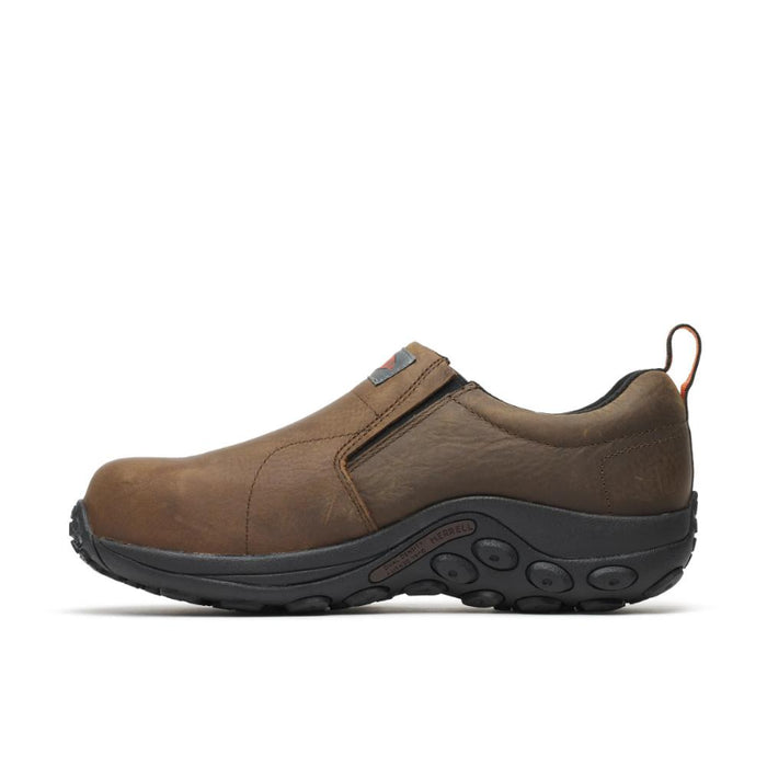 Merrell® Men's Jungle Moc Leather Composite Toe Waterproof Work Shoes